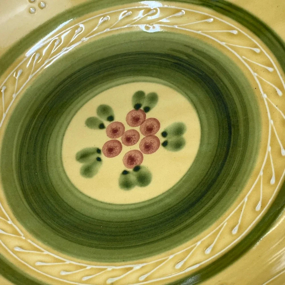 Williams Sonoma Ceramiche Toscane Hand Painted‎ Bowl Made in Italy Decor Dish